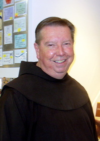Br. Mark at the St. Francis Retreat House