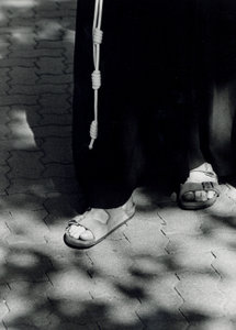 The Franciscan habit, 3 knotted cord, and sandals